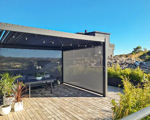 Sonnenschutz für Deine Terrasse: Die besten Inspirationen! ✓ PERGOLUX GmbH