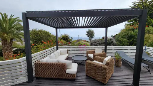 Fundament für Deine Terrassenüberdachung: Expertentipps ✓ PERGOLUX GmbH