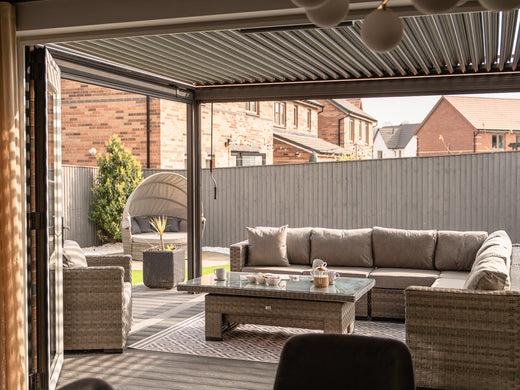 Gartenlounge: bei PERGOLUX erhältst Du qualität