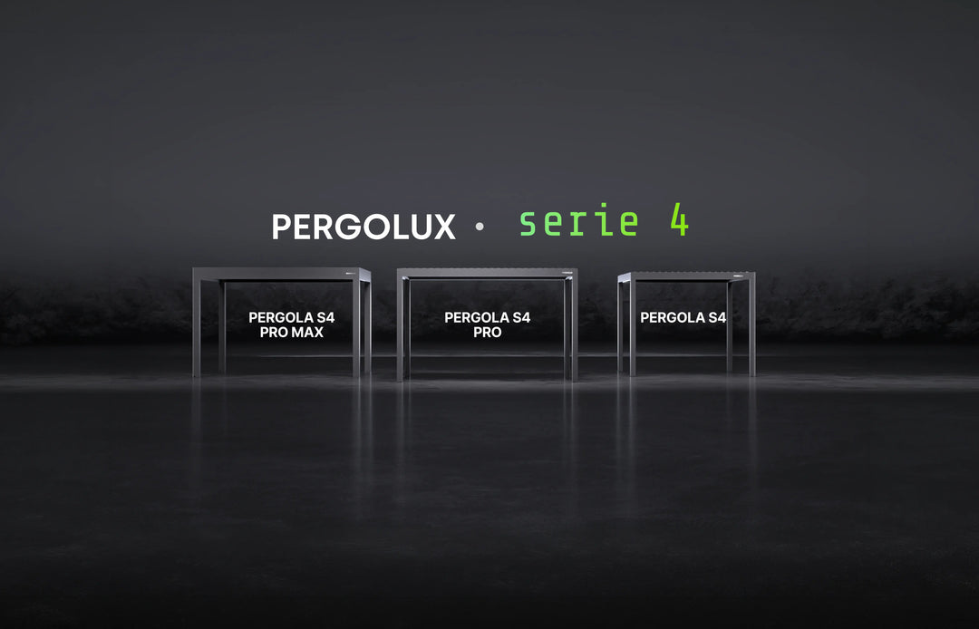 PERGOLUX Serie 4: Die neue Generation der Aluminium-Pergola im großen Überblick PERGOLUX GmbH