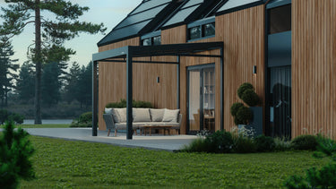 PERGOLUX Glasdach 4 PERGOLUX